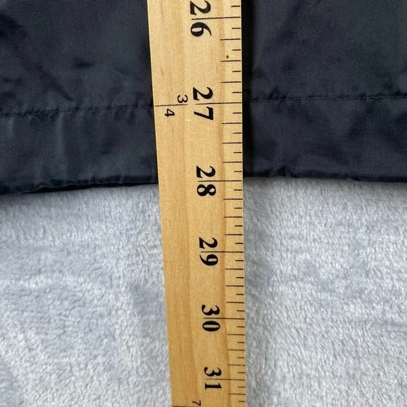 Vintage USA Olympics Jacket Mens Small Black Red Colorblock 90s JC Penney Vented - Picture 12 of 13